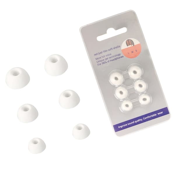 Myke silikon ørepropper erstatning øreproppsett for Earbud Ear(a)