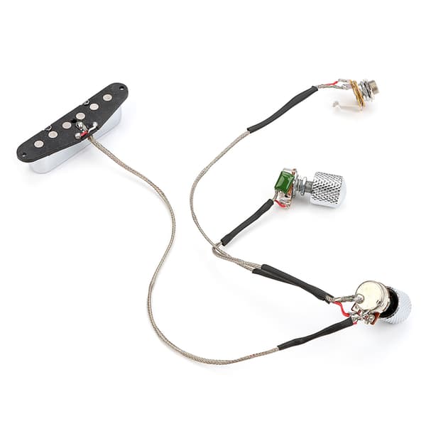 Elektrisk Gitarr Förkopplad Pickup med Rattar Stränginstrument Tillbehör