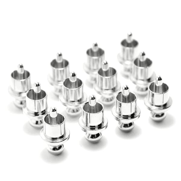 Phono-kontakt RCA Skjerming Jack Socket Beskyttelsesdeksler Reservedeler