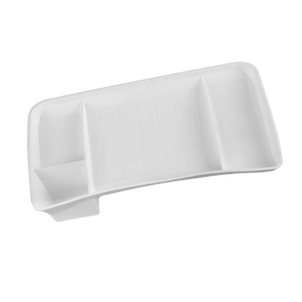 Bakre förvaringsbox Organizer Glasögon Nyckelförvaring Osynlig ETC-bricka för modell 3/Y