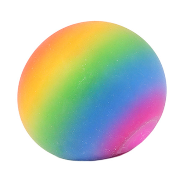 Bollleksaker Regnbåge Färgglad Vent Ball Barn Vuxna Toy Decompression Fidget