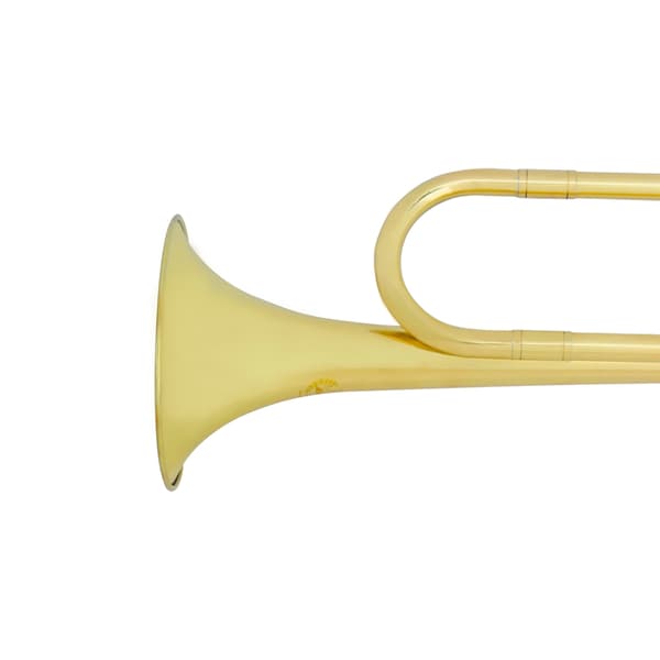 Lett messingtrompet Bb flat bugle med munnstykke for lang øvelse