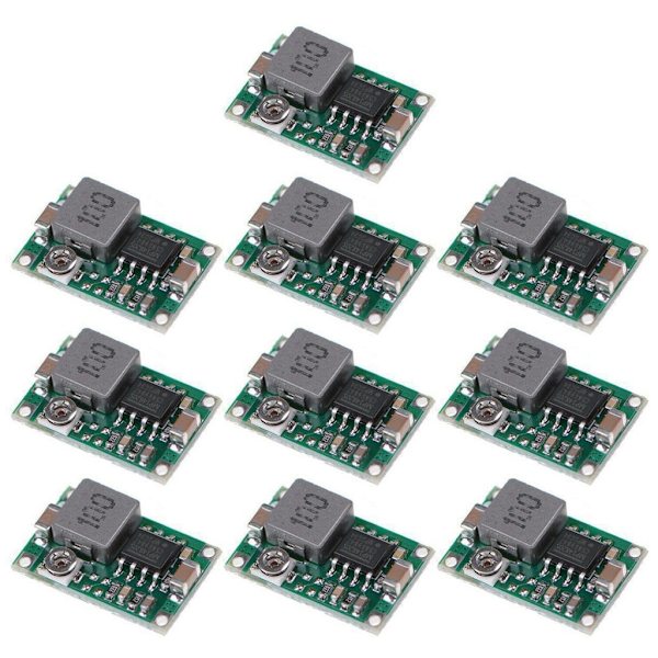 DC-DC Buck Converter Step Down Modul 4,75-23V til 1V-17V 17x11x4mm Mini360