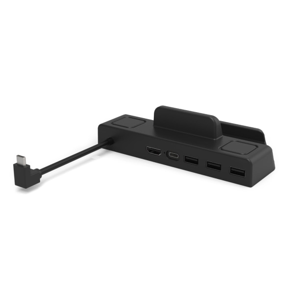 Opgraderet 4K60Hz 1000Mbps dockingstation til Steamdeck Game Console Gigabit Ethernet med USB og Type-C PD65W