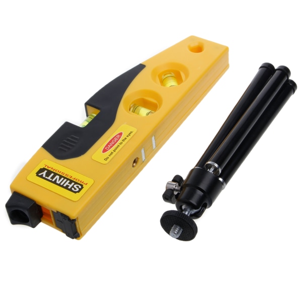 1 PC Justerbar Mini Line Laser Level Marker TD9B 160° Laser Range med stativ