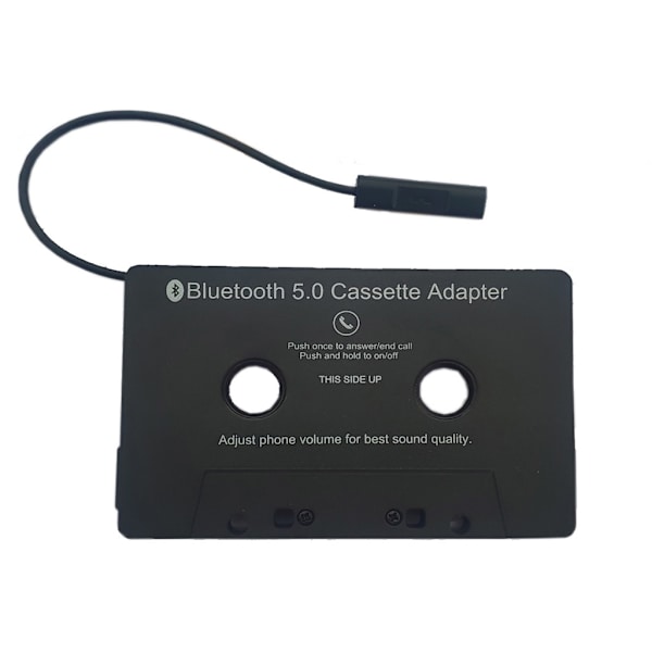 USB-opladning Bluetooth-kompatibel 5.0 Music Car Audio Receiver Kassetteafspiller Instant Player Adapter Reservedel