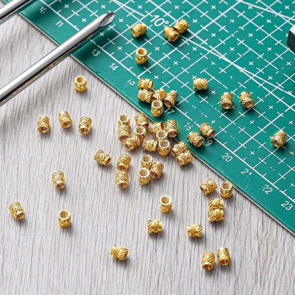 200 kpl kierreosia 3 mm:n uurrettu 3D-tulostusmutteri metalliset upotusmutterit