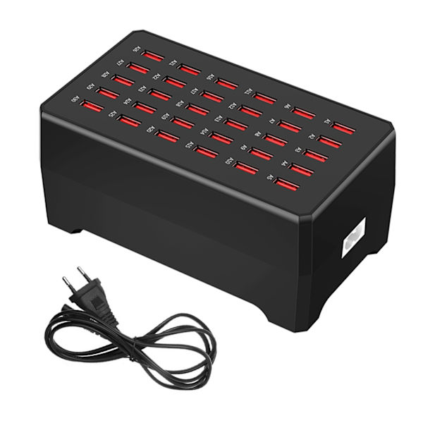 150W USB-lader med flere porter Passer til nettbrettmobiltelefoner USB-drevne enheter