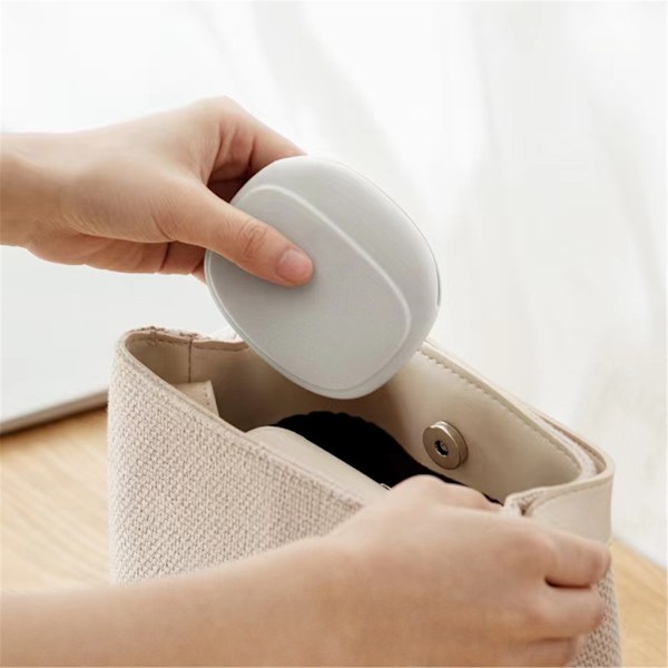 Bekväm organizer i silikon för trådheadsetnyckel och kabel Light gray