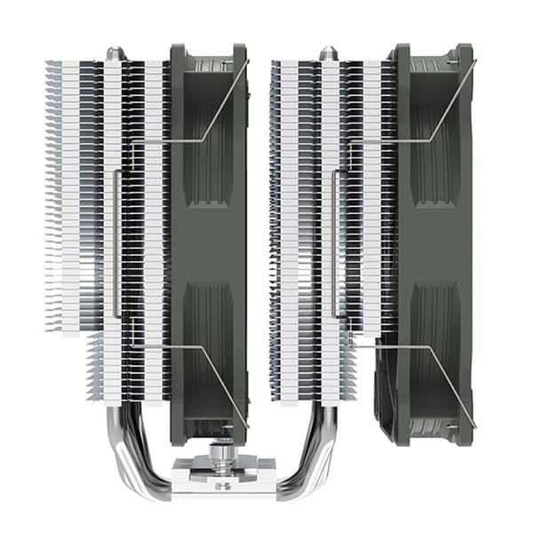 Twin Tower Computer Køleventilator Med 6 Varmeoverførselsrør 2X140Mm Ventilator Til PC