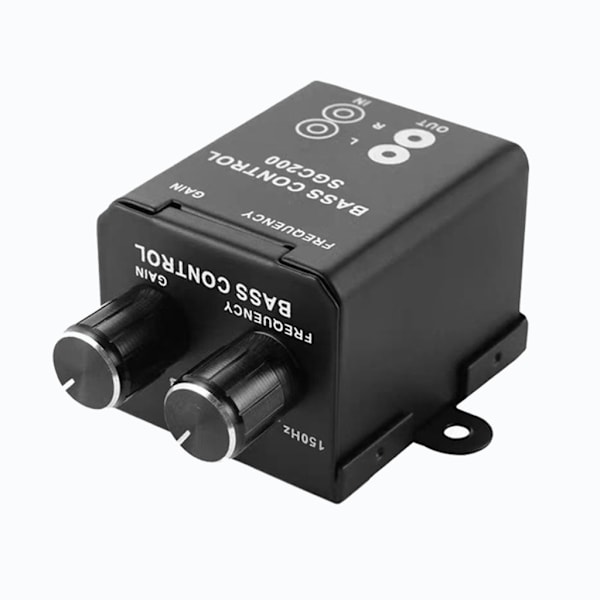 Bil Regulator Forstærker Bas Subwoofer Stereo Controller Bas Controller