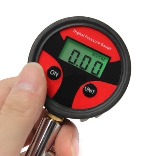 Højpræcisions Dæktryksmåler Manometer Lufttryksmåler Tester