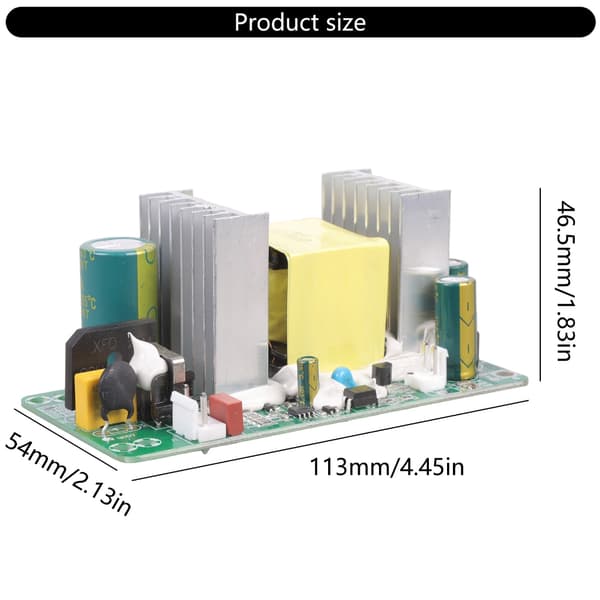 Effektive AC-konvertere 100-240V input 24V6A output 144W strømforsyning