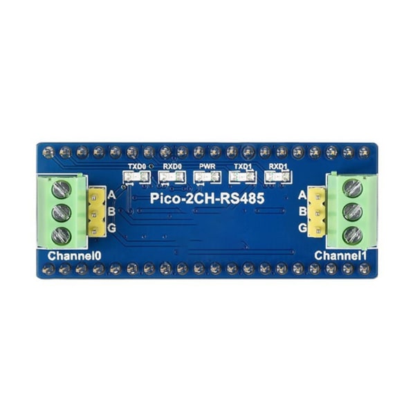 2-kanals RS485-modul för Raspberry Pi Pico SP3485 Transceiver UART till RS485 Pico-2CH-RS485