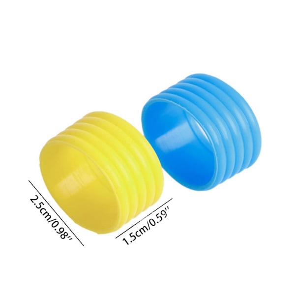 Tennis Racket Grip Rings Racket Fixed Rings Grip Tape til Tennis Racket Håndtag Blue
