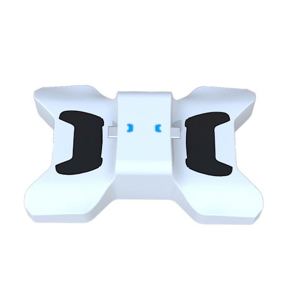 Yhteensopiva Joystick Gamepad Dual Controller Charger USB Fast Charging Dock Station -telakka-aseman kanssa LED-merkkivalolla peliohjaimen pidikkeellä