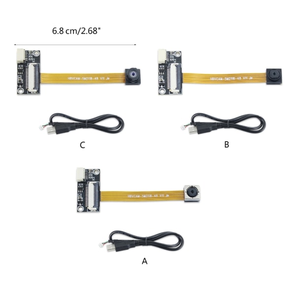 OV5693 Advanced 5MP 180° USB Webcam Camera Module för kringutrustning null - C