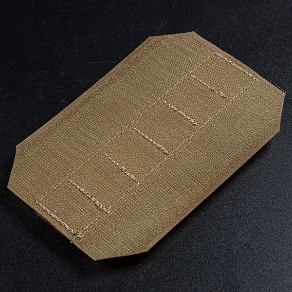 Patronhylster for brystsele jaktvest løkkepanel drop pouch insert 6 hole gray