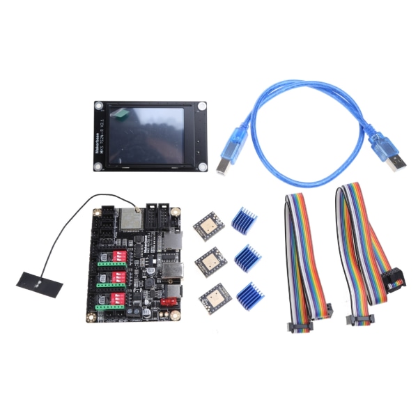 MKS- DLC32 GRBL Offline Controller 3D Engraver Control Board TS24-R kosketusnäyttö