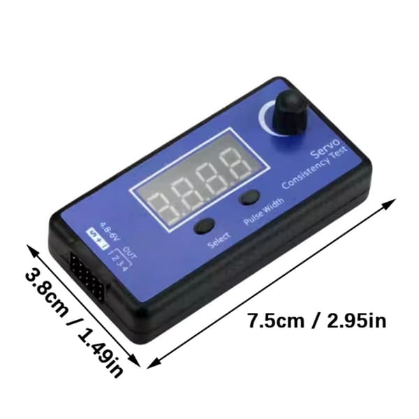 Digital Servo Tester Pulsbredde Controller Til Fjernstyret Bil Helikopter Fly