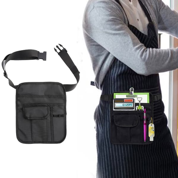 Server Väska Restaurang Servitör Midjeväska Pengarpåse Restaurang Förklädesväska