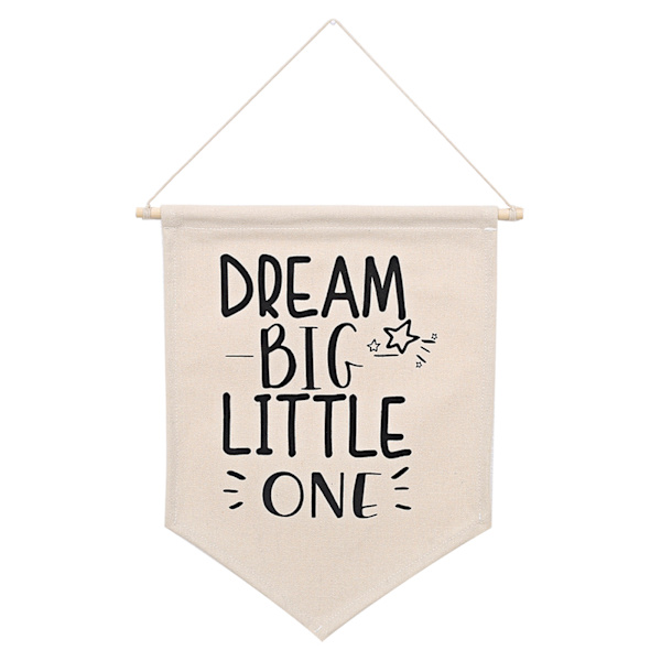 Bomull Canvas Bannere Emalje Pin Vegg Display Bannere Vegg Display for Banner
