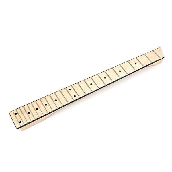 25 Band Gitar Brygga Hals Huvudlös Lönnträ Elektrisk Instrument Gitarr Hals