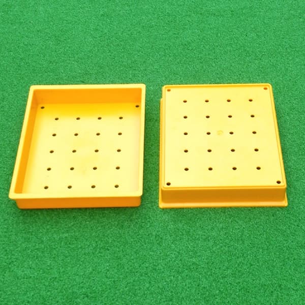 Golfboll Dispenserbricka Behållare med Ventilationshål Golf Förvaringslåda