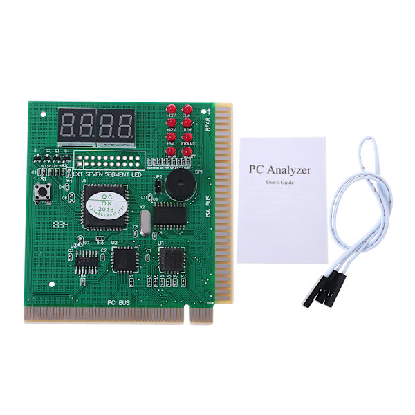 Til 4Cifret PC Computer Diagnostic Card Bundkort Bundkort POST Tester PCI ISA