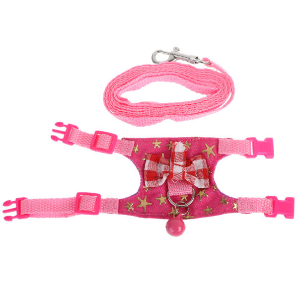 Utsøkt Bow Bell Kanin Leash Harness Vest for smådyr marsvin Running