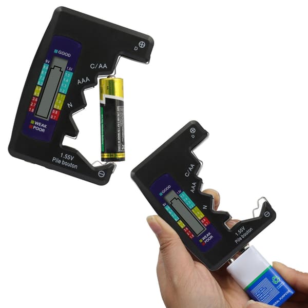 Batteritester Batterimonitor LCD-displaytester Batteritester