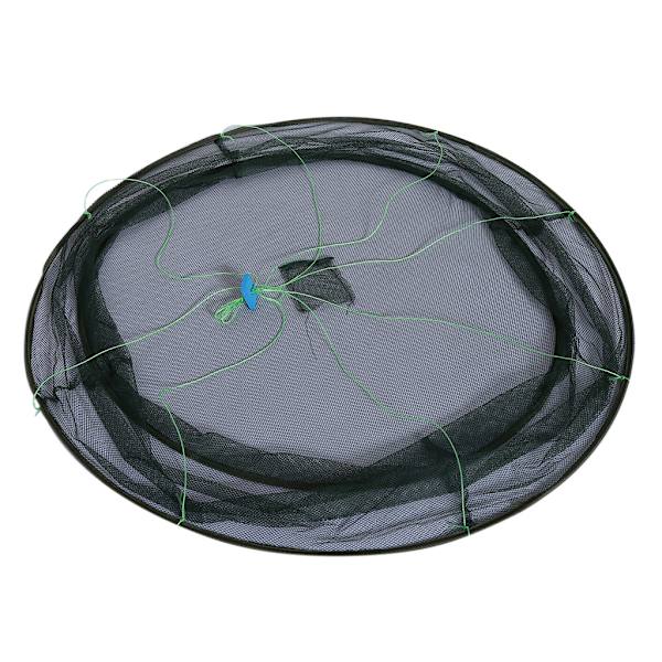 Hopfällbart fiskenät, hopfällbart fiskenät, knutlöst fiskenät, säkerhetsfällbart 100cm