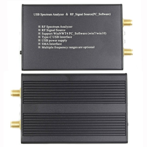 Kompakt USB Spectrum Tool med Signal Output Spectrum Analyzer Viktigt för kommunikationstekniker Radiohobbyister