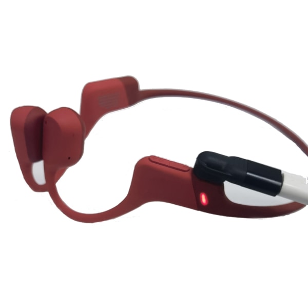 Typ-C laddningsadapter för AfterShokz AS800 AS803 AS810 ASC100SG AS100 Headset Red