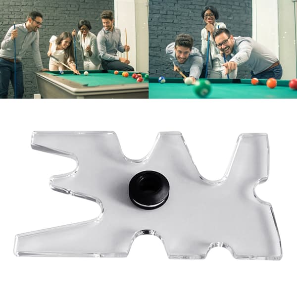 Akryl Pool Brohoved Billardkø Rack Billard & Pool Kø Rack
