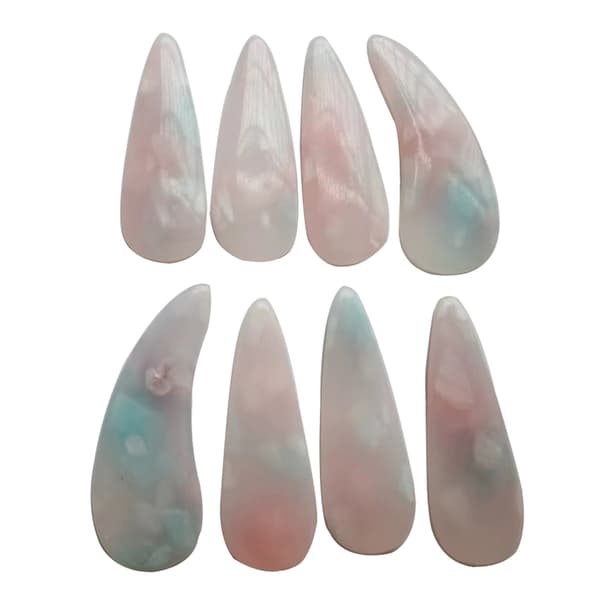 8 st Guzheng fingerplockar gitarrplockar Ukulele plocktrum fingertoppsskydd D