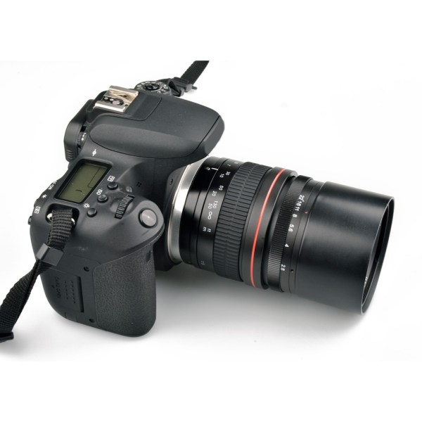 Teleobjektiv med stor bländare 135 mm F2.8 Manuell fokusobjektiv Enkel att fixa Kameratillbehör som passar för 7DII 77D 760D 6D null - FOR Canon