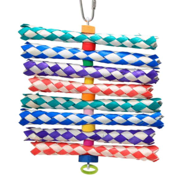 Bird Toys Vaahtopurulelu Parrot Budgie Finch Cockatielille Quaker Random Cololle