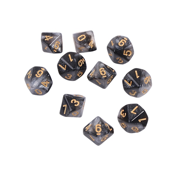 Monipuoliset noppakuutiot 15mm RPG-noppakuutiot Perhejuhla Lasten peli Noppakuutiot Kotitalous 8
