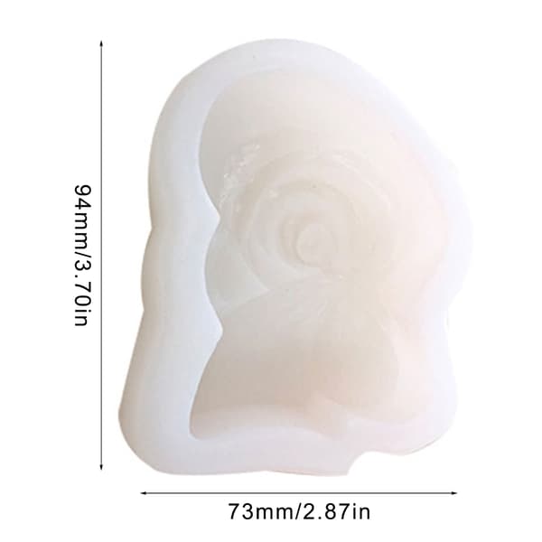 Silikoneform Sommerfugl Lysforme Epoxy Resin Forme til Kagedekoration