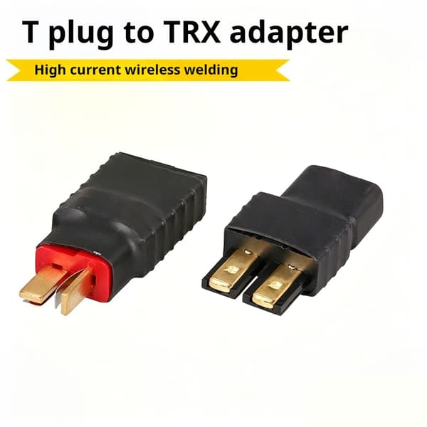 Plast XT60 til T-Plug-kontakter for laderkonvertering Bærbart design