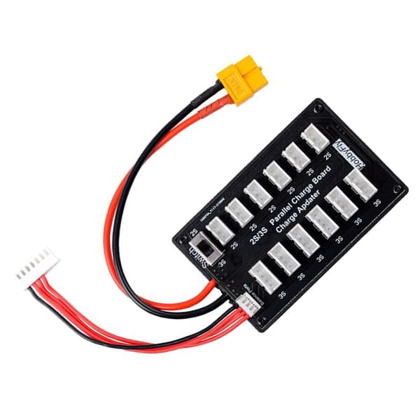 Batterilader 2S 3S 7.4V 11.1V Sikker Ladingsløsning Parallellading