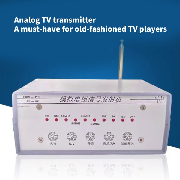 VHF-kanal TV-sändare Pålitlig videoomvandlare Klassisk TV-sändning