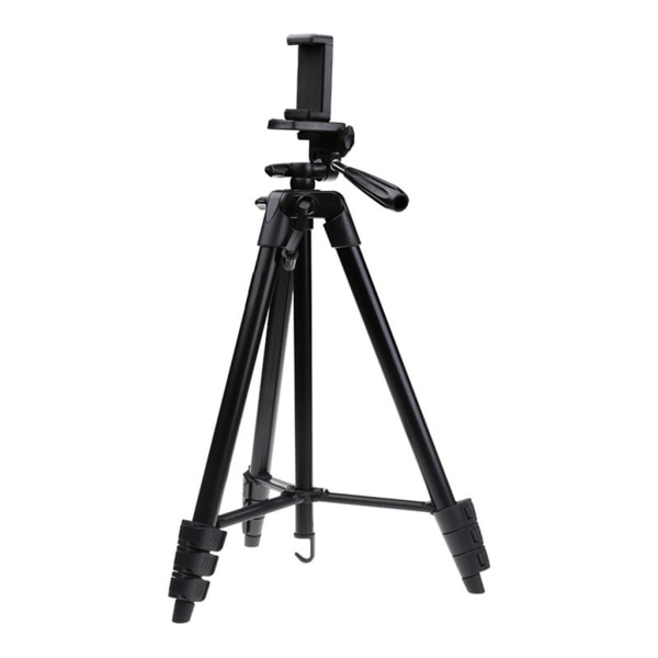 Portabel stativfäste Adapter Universal stativ Roterbar hållare Desktop Fill Light Stand Passar för Monopod Selfie Stick