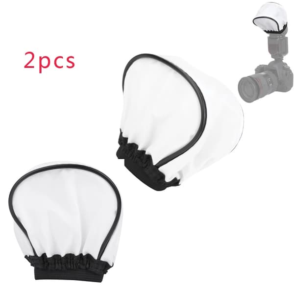 2x Softbox Diffuser til Foto Speedlite Flash Lys