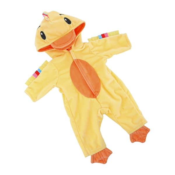 43 cm docka overaller romper anka tema docka kostym lätt att bära docka jumpsuits