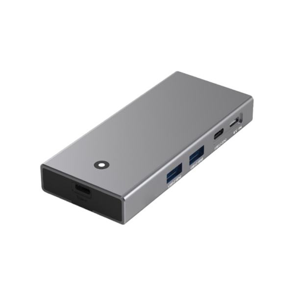 TypeC Hub Dockningsstation M.2 NVMe med 4K HDMI-kompatibel adapter, UsbC 10Gbp 2 USB port för bärbara monitorer