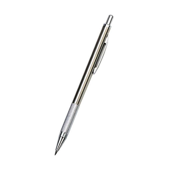 Automatisk metall mekanisk penna Bärbar målning Automatisk penna med ledningar HB Pencil Refills för Hemmaskolan Office