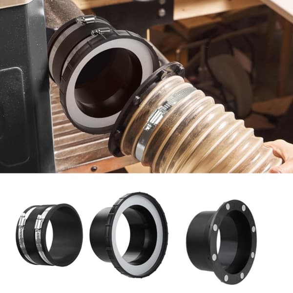 Bulkförpackning Magnetiska Dammslangskopplingar 4 Storlekar Stark ABS-konstruktion