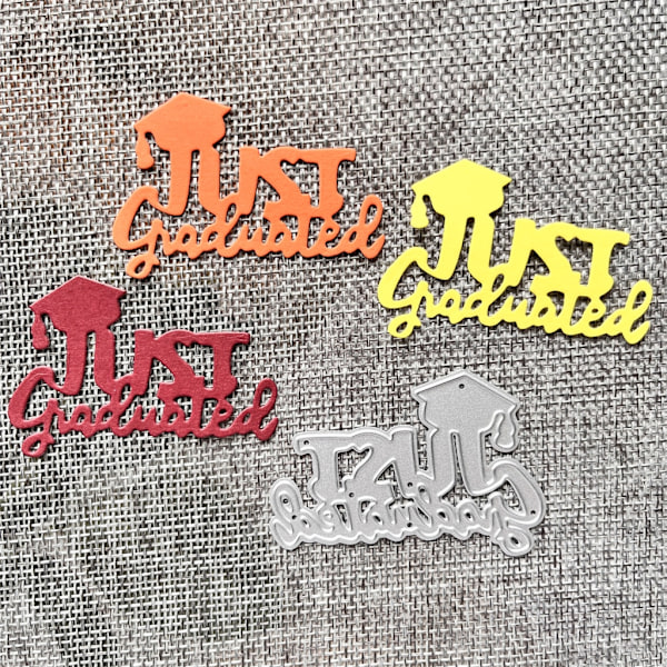 Metallskärningsform för examen, Scrapbooking Stencil Die Cuts Card Embossing DIY 3386